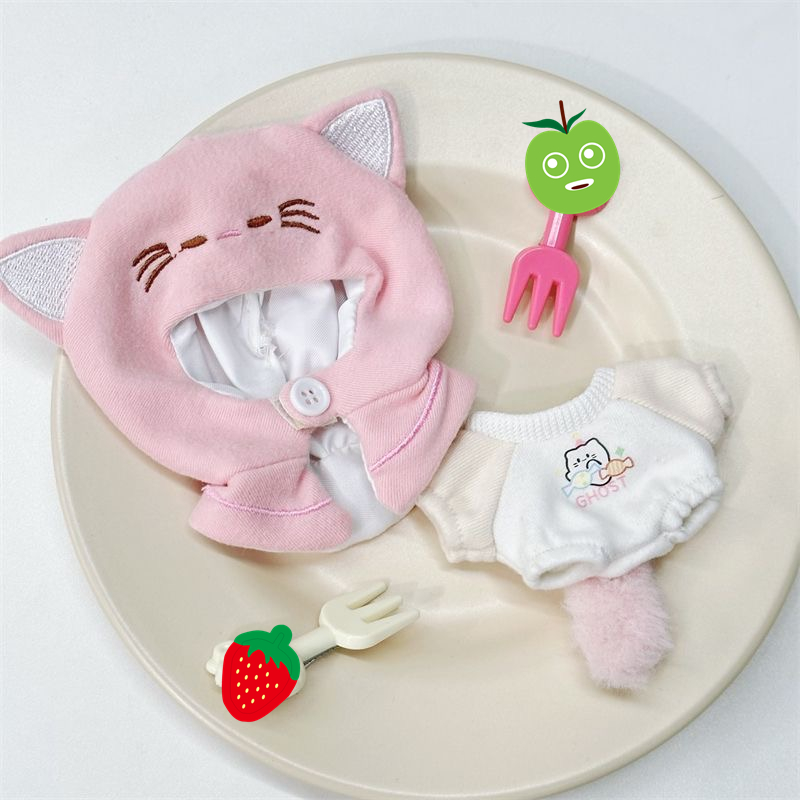 Korean Girl Lifestyle - 10 cm katoenen pop kat oren