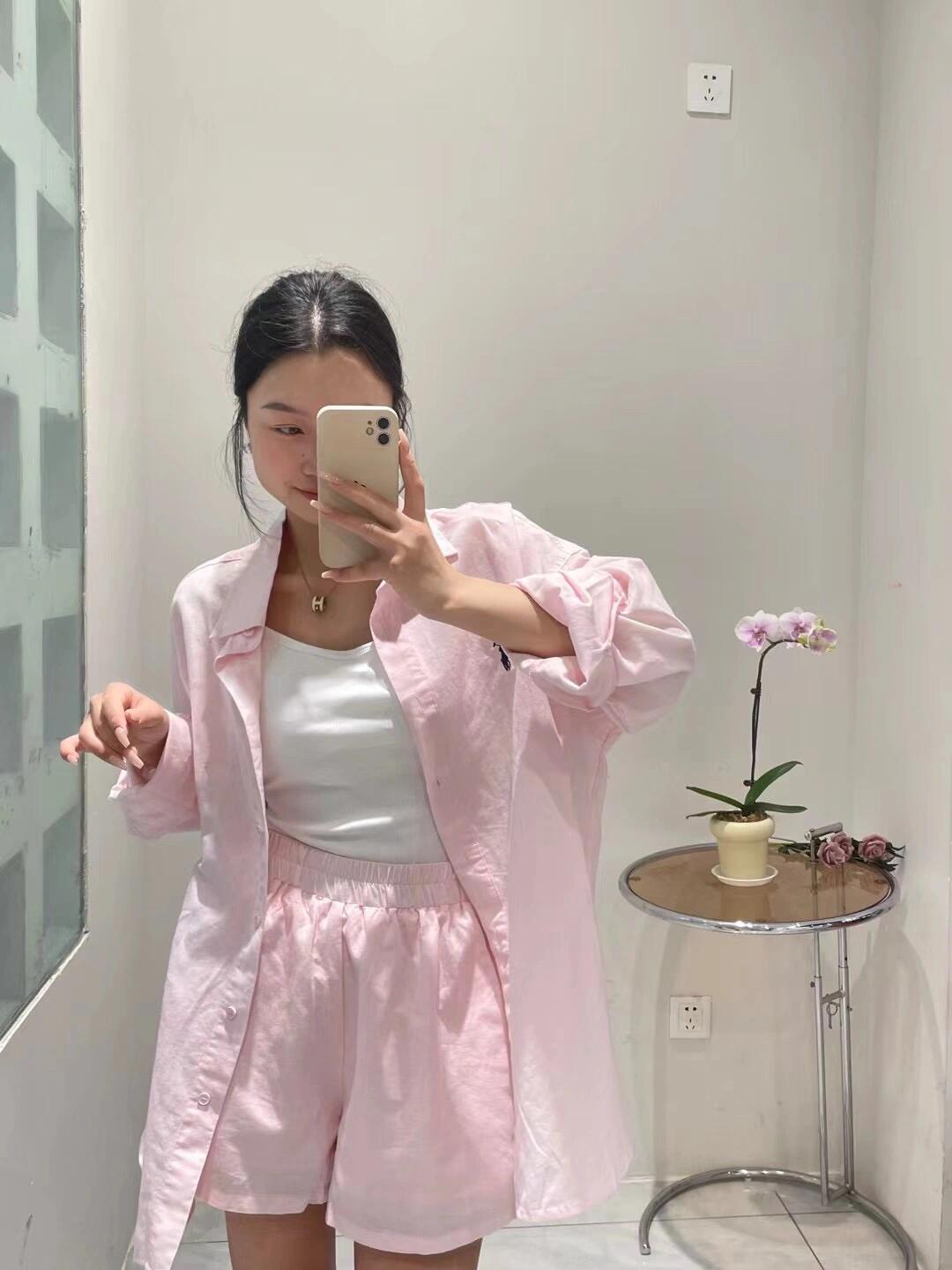 Zoete roze shirt met lange mou - Korean Lifestyle recensie en prijs