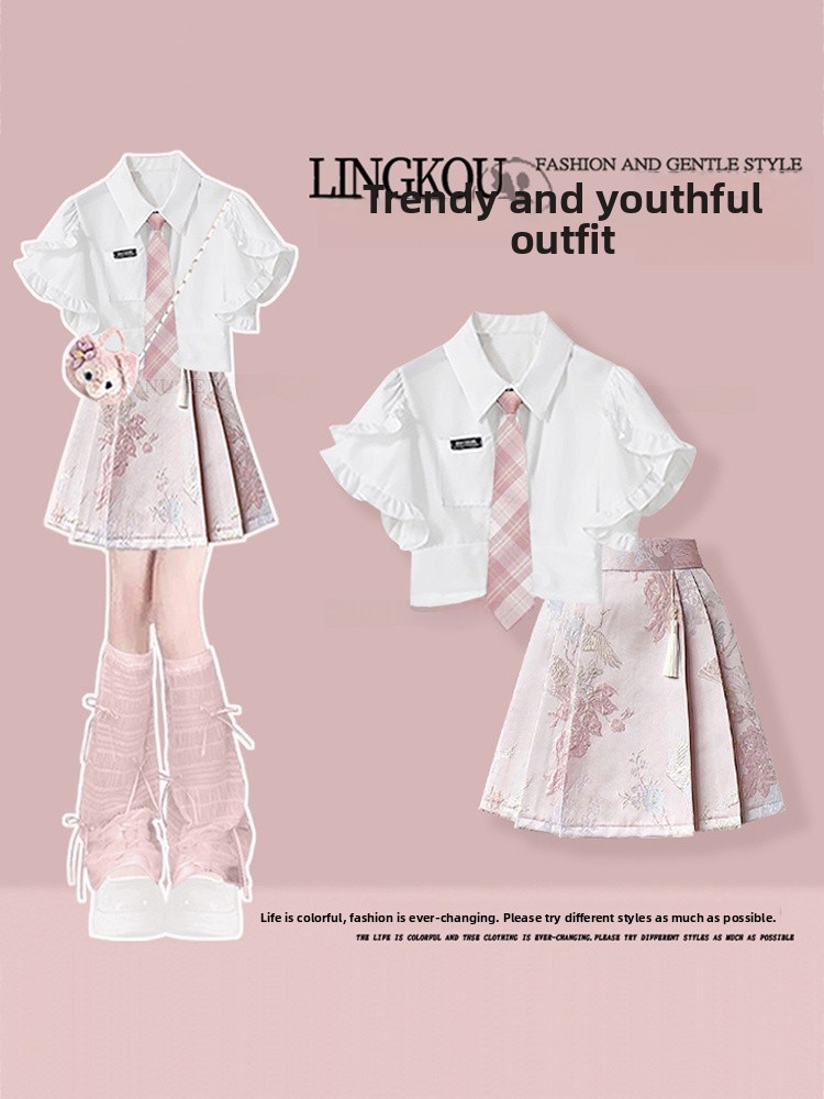 Elegante zomeroutfit dames Kor - Korean Lifestyle recensie en prijs