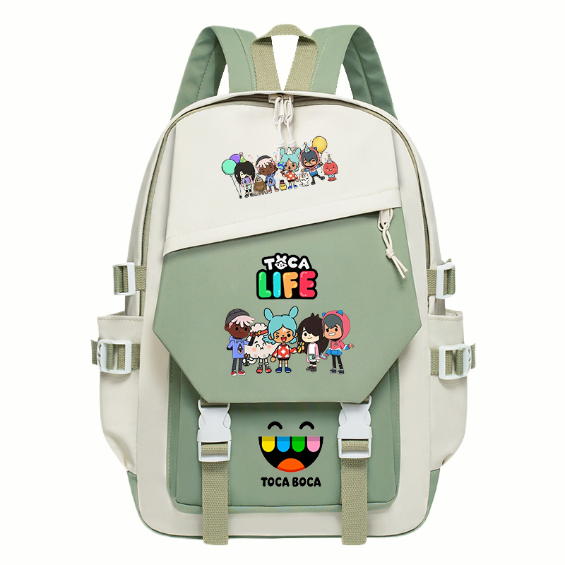 Toca Life World Print Rugzak K - Korean Girl Lifestyle recensie en prijs