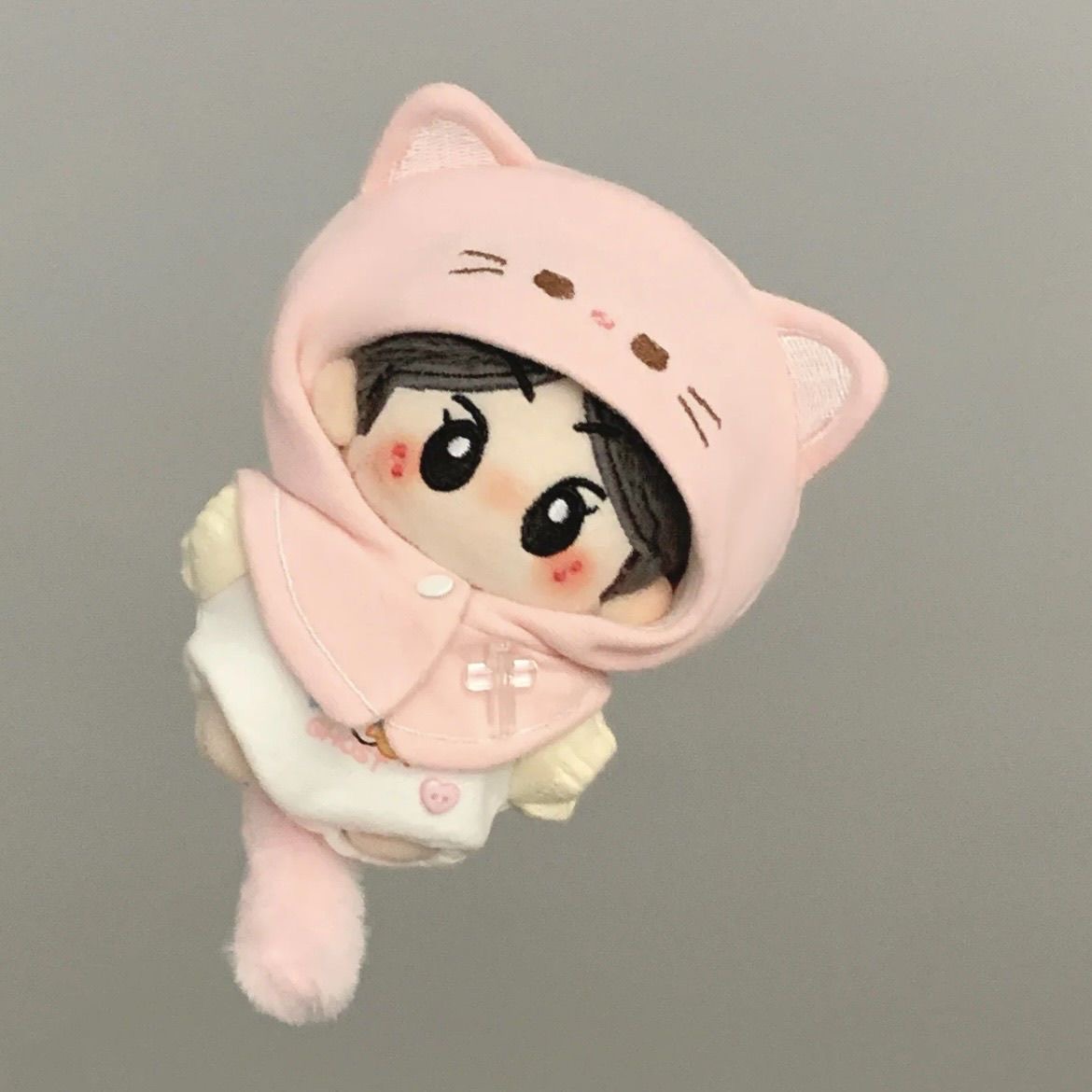 10 cm katoenen pop kat oren me - Korean Girl Lifestyle recensie en prijs