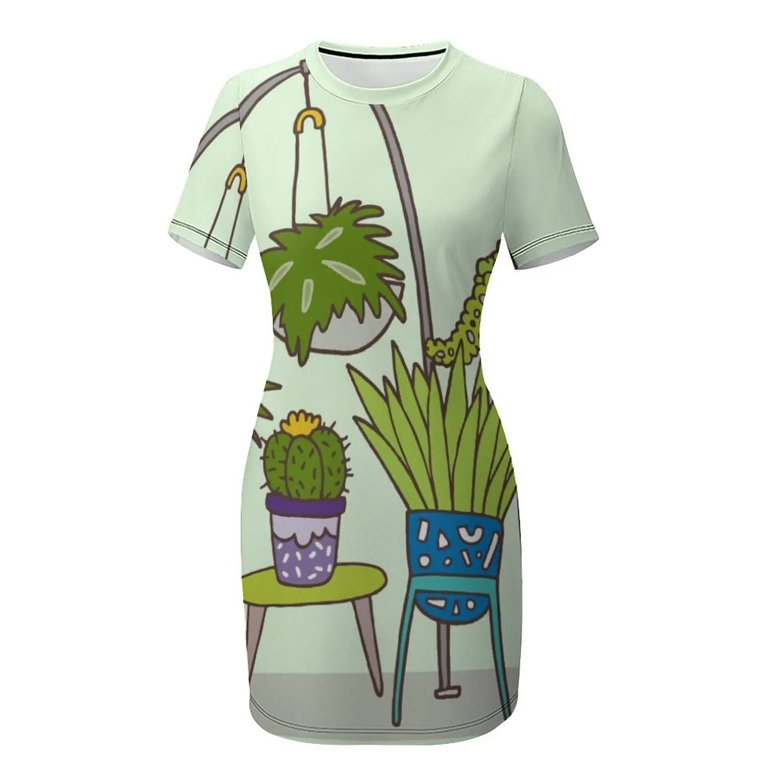 Plant life Jurk met korte mouw - Korean Girl Lifestyle recensie en prijs